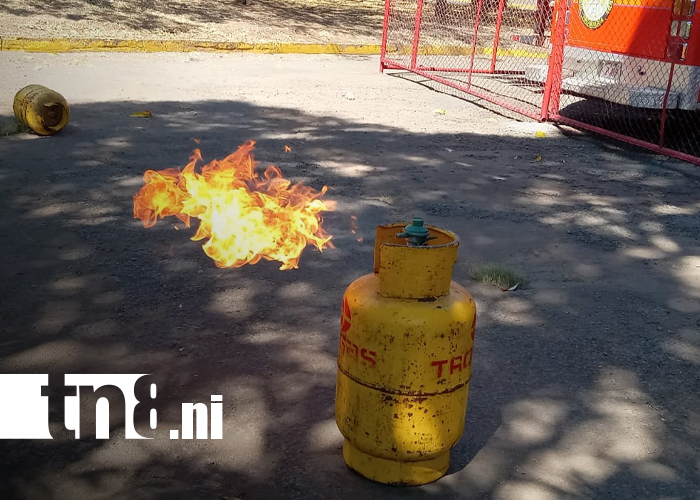 Foto: Bomberos alertan sobre riesgos mortales por fugas de gas/Tn8