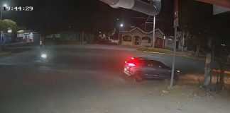 Foto: Motociclista se salva de milagro tras maniobra de emergencia en intersección del Carlos Marx/TN8