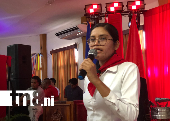 Foto: Juventud Sandinista de Granada ratifica su compromiso con el desarrollo/TN8
