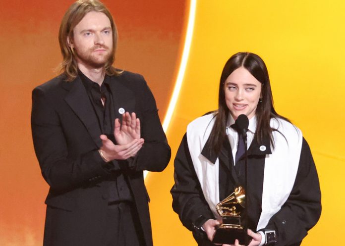 Foto: Billie Eilish en los Grammy / Cortesía