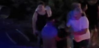 Foto: Motociclista en estado delicado tras ser atropellado por un carro en Managua/TN8