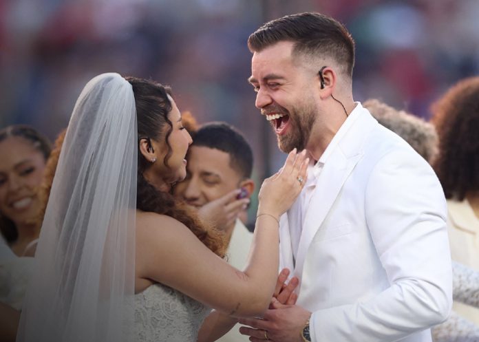 Foto: Bad Bunny celebró un matrimonio auténtico en el medio tiempo/Cortesía