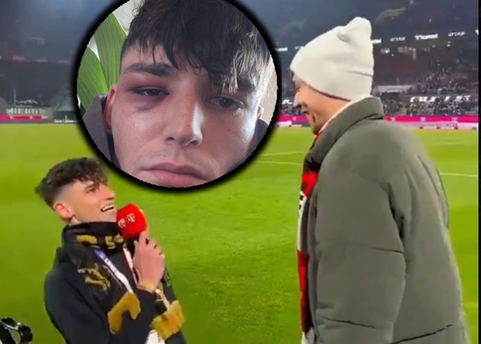 agreden al árbitro que se comprometió en pleno estadio