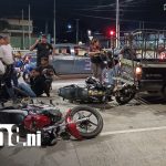 Motociclista ebrio provoca múltiple accidente en El Edén y deja varios lesionados Foto: Motociclista ebrio provoca accidente en El Edén, Managua, y deja varios heridos/TN8