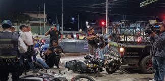 Foto: Motociclista ebrio provoca accidente en El Edén, Managua, y deja varios heridos/TN8