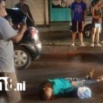 Foto: Atropello en Managua deja a mujer en condición de indigencia/TN8