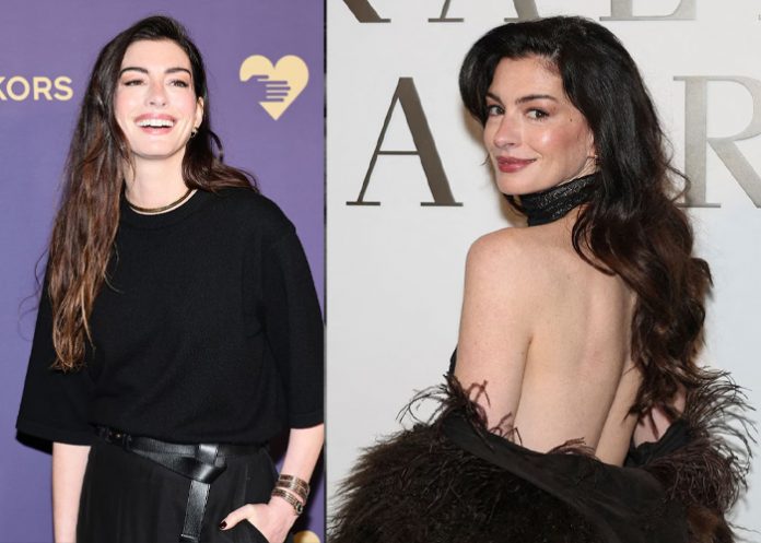 Foto: Anne Hathaway confirma el regreso del cabello natural/Cortesía