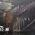 Foto: Camión cargado con material inflamable se incendia en Estelí / TN8