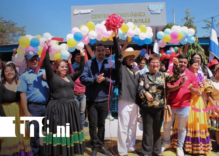 Foto: Tecnológico de Diriamba inaugura mejoras en infraestructura/TN8