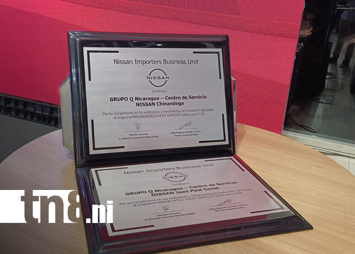 Foto: Servicio Nissan con certificación global NIS en Nicaragua/TN8