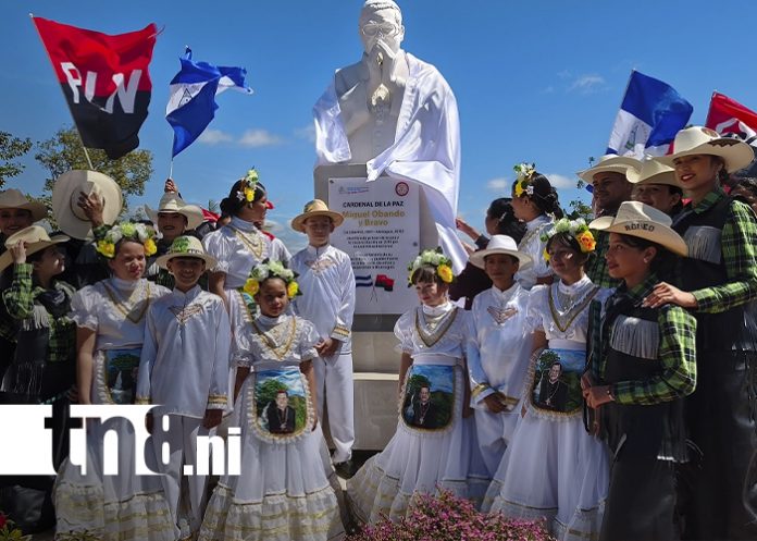 Foto: Copresidenta de Nicaragua: “Celebramos al Cardenal Miguel y la paz que nos dejó” / Cortesía