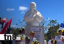 Foto: Chontales rinden homenaje al Cardenal de la Paz/TN8