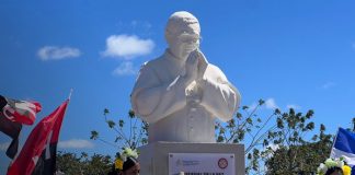 Foto: Chontales rinden homenaje al Cardenal de la Paz/TN8