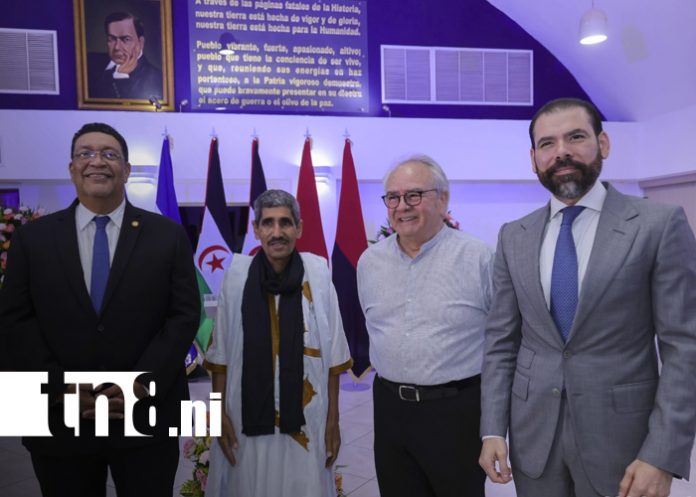 Foto: Nicaragua conmemora el 50 aniversario de la proclamación de la República Árabe Saharaui/TN8