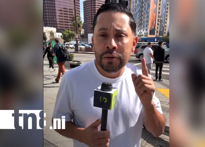 Foto: Levi Luna sigue paso a paso la actuación de Omier en la G League en Los Ángeles / TN8