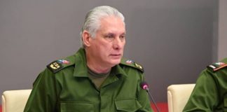 Foto: Díaz-Canel lidera jornada nacional de defensa en Cuba / Cortesía