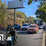 Foto: Motociclista muere tras perder el control e impactar contra un poste frente a Plaza Natura/TN8