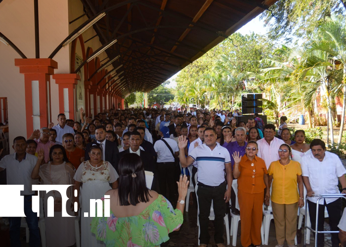 Foto: Bodas masivas fortalecen la convivencia y los valores familiares en Nicaragua/TN8