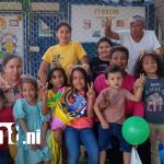 Foto: niñez de Nueva Libia celebra con alegría el legado de Augusto C. Sandino / TN8