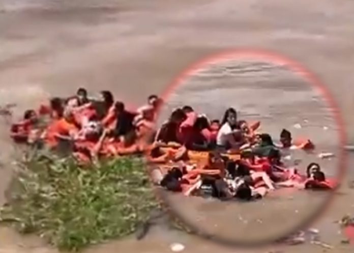 Foto: Amazonía sangra: lancha sobrecargada se hunde y deja muertos y desaparecidos / Cortesía