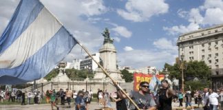 Foto: Huelga nacional en Argentina /cortesía