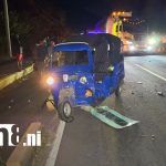 Foto: Colisión en carretera de Granada deja solo daños y una gran lección vial/TN8