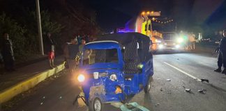 Foto: Colisión en carretera de Granada deja solo daños y una gran lección vial/TN8
