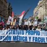 Foto: Huelga médica en España /cortesía