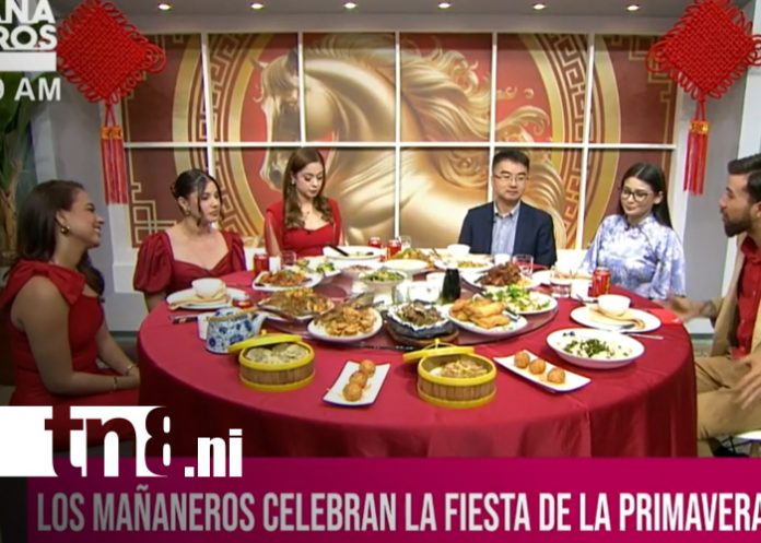 Foto: Así vivió Mañaneros el Año Nuevo Lunar/TN8