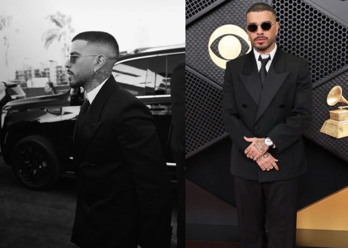 Foto: El artista latino mejor vestido: Rauw Alejandro en los Grammy/Cortesía