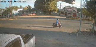 Foto: Motociclista herido tras accidente en cruce peligroso de Managua/TN8