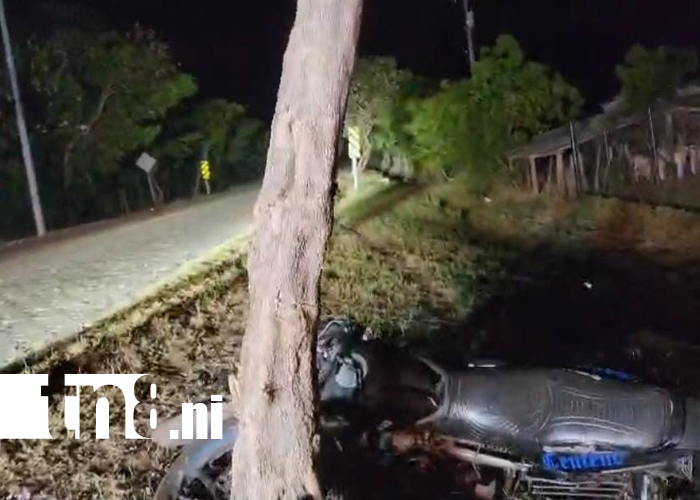 Foto: Accidente en Malacatoya deja un joven muerto/TN8