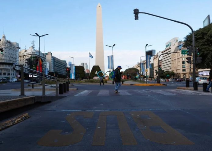 Foto: Paro general en Argentina /cortesía