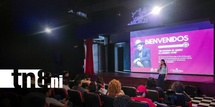 Foto: Cinemateca Nacional honra legado de Sandino con proyección especial/Cortesía
