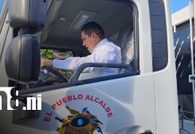 Gobierno de Japón entregó camión recolector de basura en Totogalpa, Madriz Foto: Nuevo camión de basura en Totogalpa mejora salud y calidad de vida/TN8