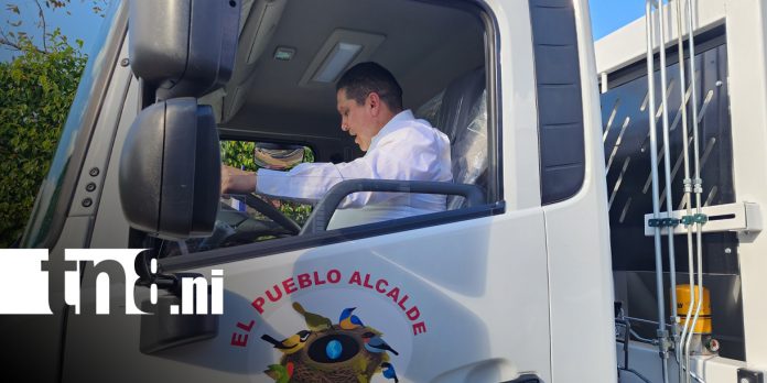 Foto: Nuevo camión de basura en Totogalpa mejora salud y calidad de vida/TN8