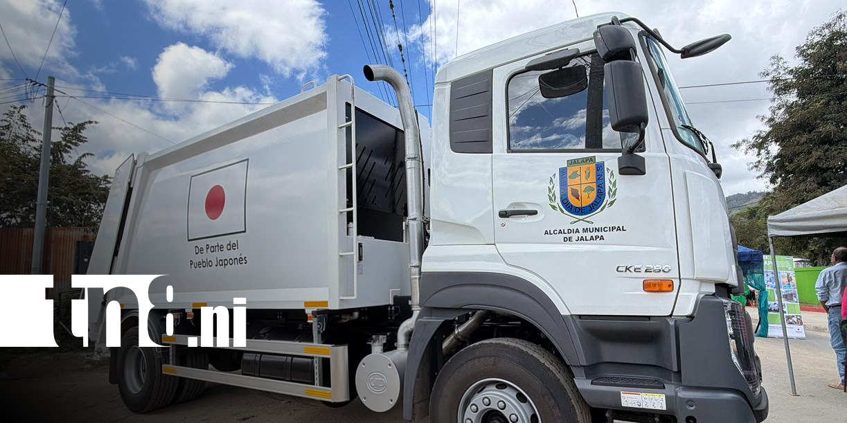 Donación de Japón fortalece limpieza urbana en Jalapa