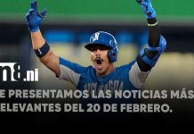 Foto: Te presentamos las noticias más relevantes de Nicaragua hoy, 20 de febrero/Cortesía