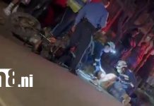 Motociclista grave tras estrellarse contra objeto fijo en La Primavera, Carretera Norte Foto: Joven motociclista sufre grave accidente en Carretera Norte /TN8