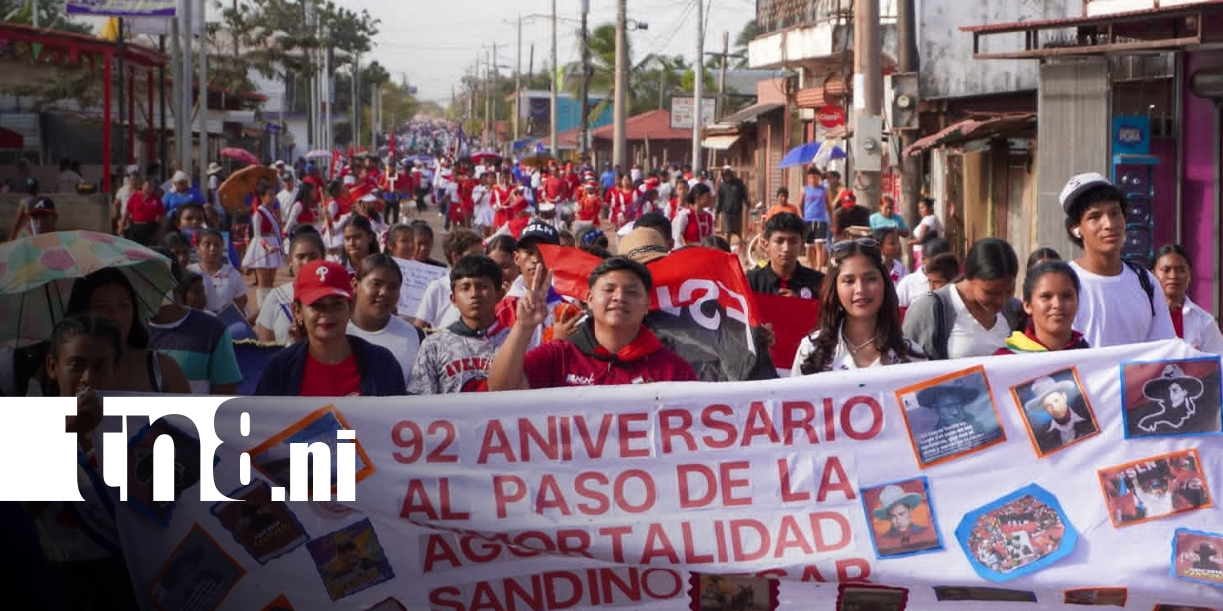 Foto: Dianas, caravanas y actos culturales recuerdan el legado de Sandino en Nicaragua/TN8