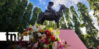 Foto: Dianas, caravanas y actos culturales recuerdan el legado de Sandino en Nicaragua/TN8