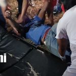 Foto: Motociclista herido tras fuerte accidente en la Panamericana Sur, Nandaime - Rivas/TN8