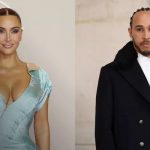 Foto: Kim Kardashian y Lewis Hamilton /cortesía