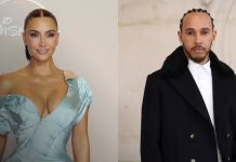 Foto: Kim Kardashian y Lewis Hamilton /cortesía