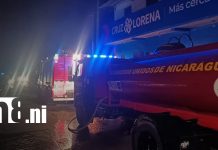 Foto: Vivienda consumida por llamas en Bluefields y otra resultó con daños parciales/TN8
