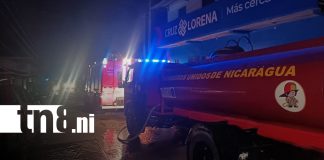 Foto: Vivienda consumida por llamas en Bluefields y otra resultó con daños parciales/TN8