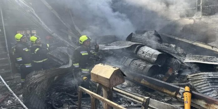 Foto: Accidente aéreo en Irán /cortesía