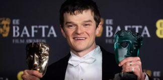 Foto: Robert Aramayo en los BAFTA /cortesía