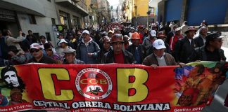 Foto: Bolivia y la voz de los trabajadores /cortesía