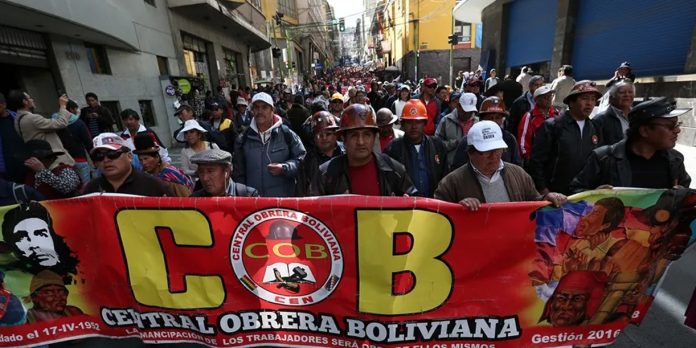 Foto: Bolivia y la voz de los trabajadores /cortesía